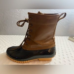 SPORTO The Original Duck Boot Womens Ariel Closed Toe Mid-Calf Rainboots